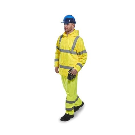 Portwest Hi Vis Rain Jacket H440 PW011 Buytshirtsonline