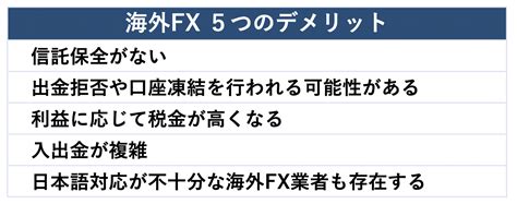 海外fxのメリット7つとデメリット5つ｜国内fxとの違い・向いている人が分かる