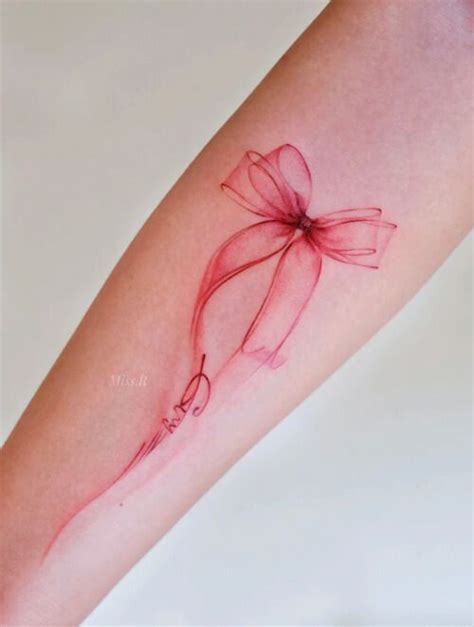 Bow Tattoo Meaning [2023] Symbolism And 100 Perfect Bow Tattoo Designs For Women Pink Ribbon