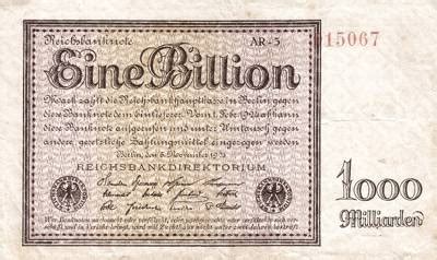 Les Billets Allemands De L Hyperinflation