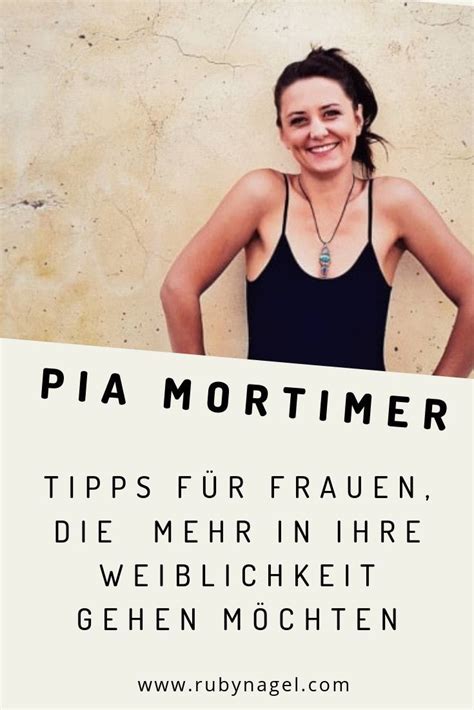 Pia Mortimer Ist Frauenbegleiterin Und Macherin Des Podcast Wild Und