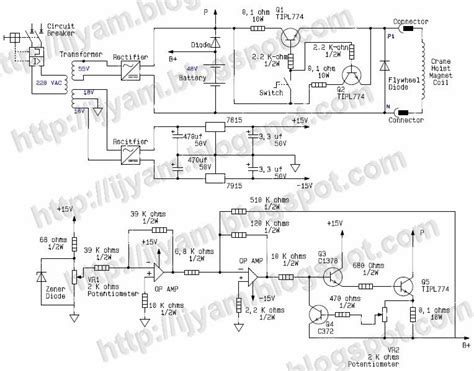 Electromagnetic Crane Circuit Diagram