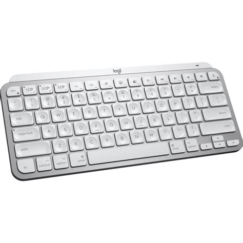 LOGITECH MX Keys Mini Wireless Illuminated Keyboard - Pale grey - US