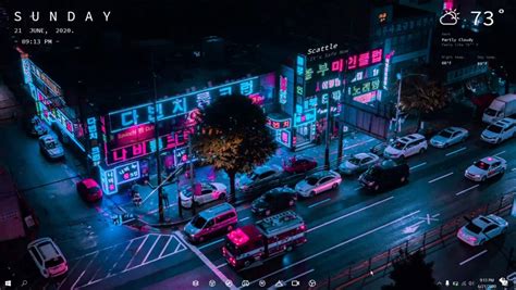 Rainmeter Wallpaper Skin