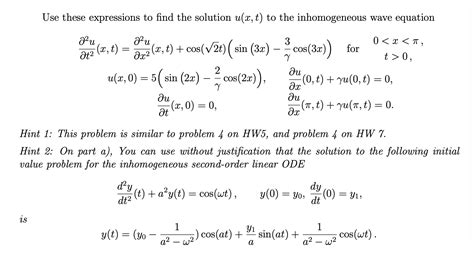 Solved Consider The Following Regular Sturm Liouville Chegg