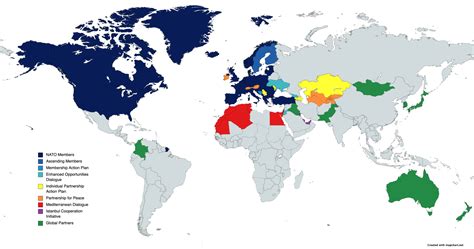 Nato Membership And Partnership Maps On The Web