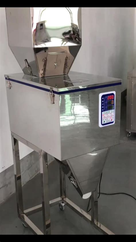 Automatic Bag Powder Filler Particle Weighing Filling Machine For Tea