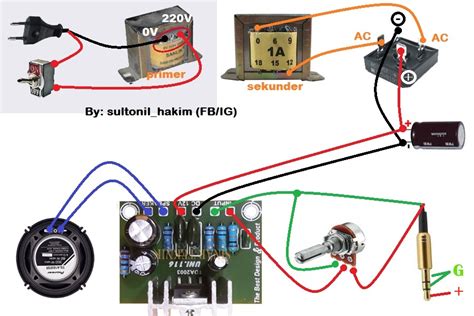 Cara Merakit Power Ampli Mini 12 Volt Cara Membuat Power Amplifier