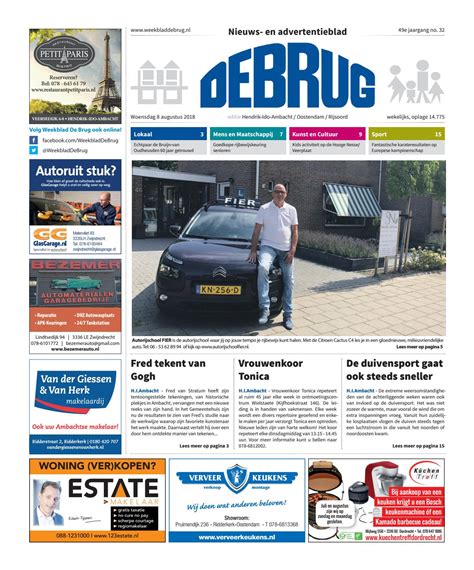 Weekblad De Brug Week Editie Hendrik Ido Ambacht By