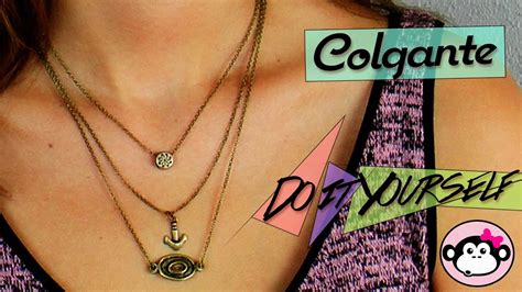 Tutorial Diy Cadena De Oro Para El Cuello Youtube