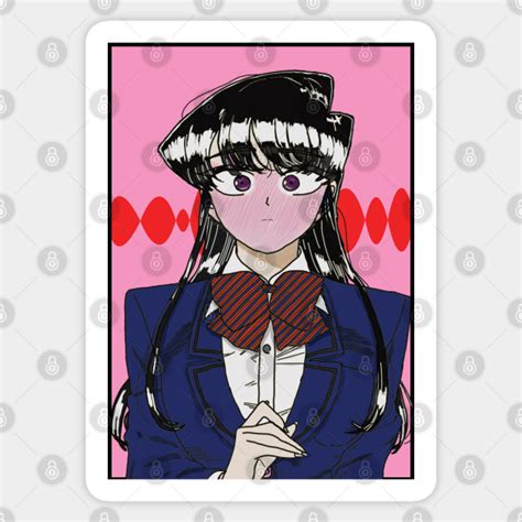 Komi San Blushing Komi San Cant Communicate Merch Komi Shouka