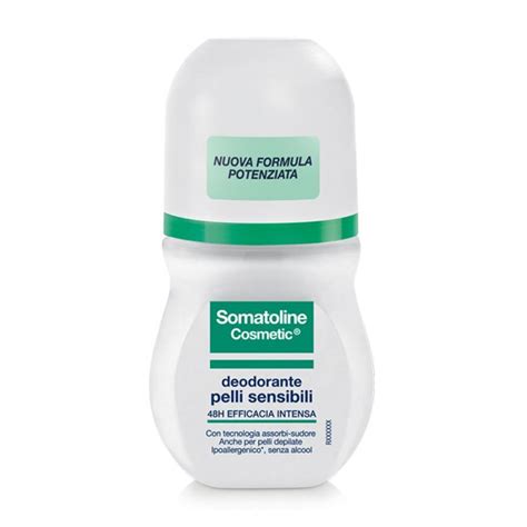 Somatoline Cosmetics Deodorante Pelli Sensibili Roll On Ml