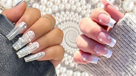 Pearl Nail Art Ideas To Step Up Your Manicure