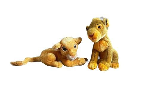 Lion King Simba Nala Lion Cub Vintage Disney Store Plush - Etsy