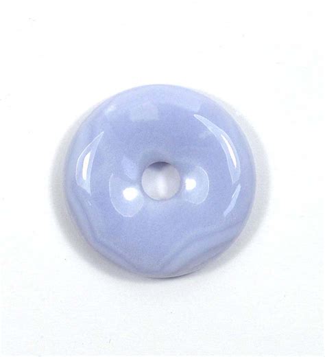 Chalcedon Donut Mm Beekit Blauer Mondstein Steinfreuden