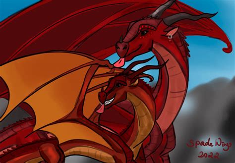 Wings Of Fire Like Mother Like Son By Spadewings On Deviantart