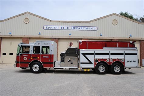 Hme 3000 Gallon Top Mount Tanker Pumper Fire Apparatus Fire Trucks