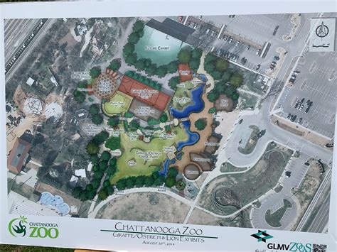 Chattanooga Zoo Map