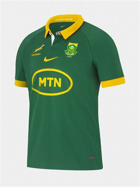 Mens Nike Springboks Stadium Home Jersey - Bash.com