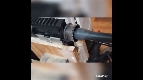 Removing A Seizedstuck Barrel Nut Ar15 Youtube