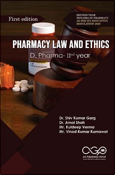 Pharmacy Law And Ethics As Per PCI ER 2020 AGPH Books Store