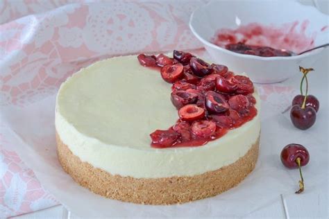 Cheesecake Alle Ciliegie Cremosa Senza Cottura Ricetta