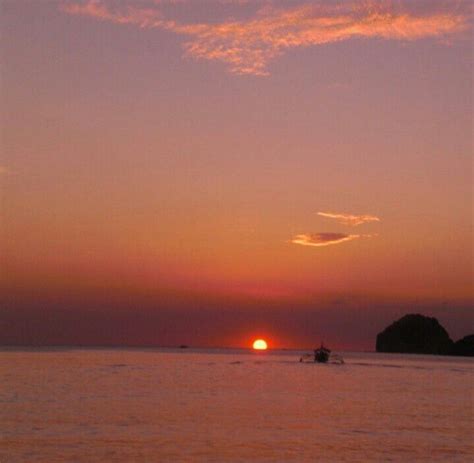 Anawangin Cove Zambales Philippines Zambales Sunset Cove