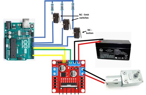 Motor With Limit Switches Programming Arduino Forum