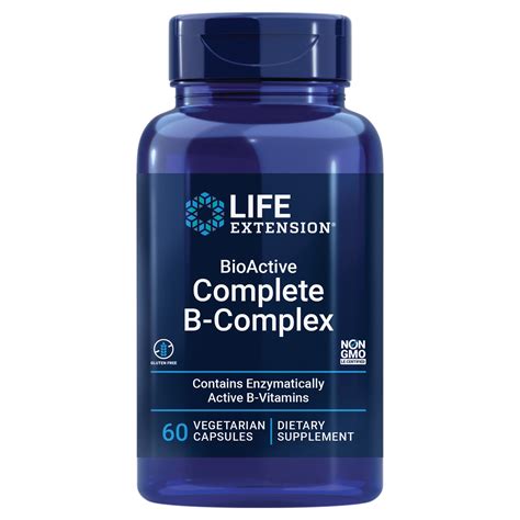 Buy Life Extension Bioactive Complete B Complex Heart Brain And Nerve