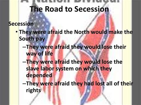 The Road To The Civil War Ppt Download