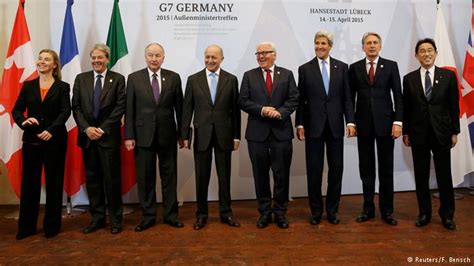 G7 Foreign Ministers Release Joint Declaration