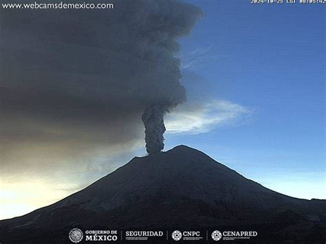 Suspenden Vuelos En Aeropuerto De Puebla Por Actividad Del Popocat Petl