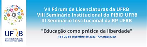 Cfp Centro De Forma O De Professores Da Ufrb