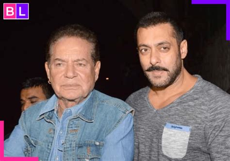 Kyun Maange Maafi Salim Khan Says In Support Of Son Salman Khan Amid