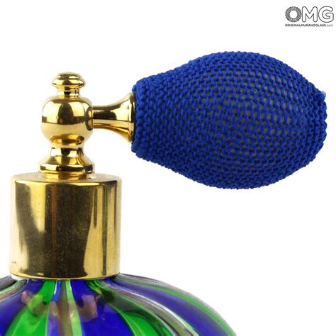 Scent Perfume Bottles Collection Bottle Perfume Atomizer Blue And Green