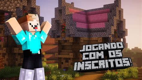 Live Minecraft Ao Vivo Jogando Inscritos Bedrock Youtube