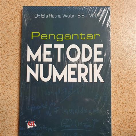 Jual BUKU ORIGINAL PENGANTAR METODE NUMERIK Di Lapak Munthe Bookstore