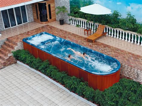 Square Above Ground Pool Fiberglass Inground Poolswimming Pool Sweden