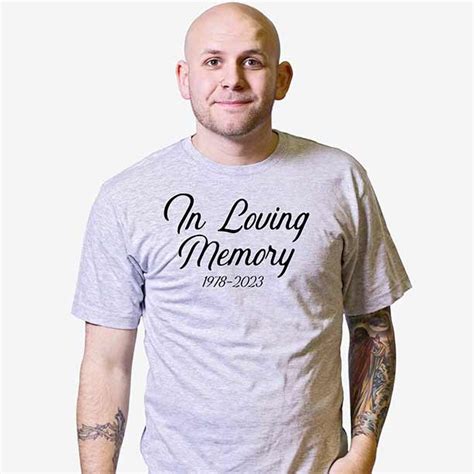 In Loving Memory Shirts - Merchcult