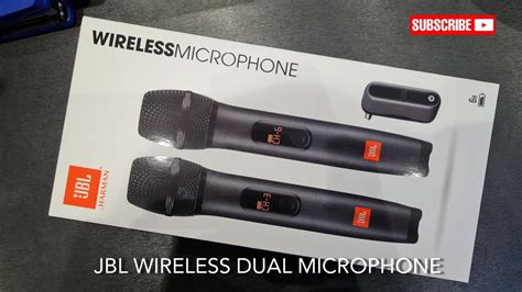 Jbl Wireless Microphone Unbox Quick Guide Youtube