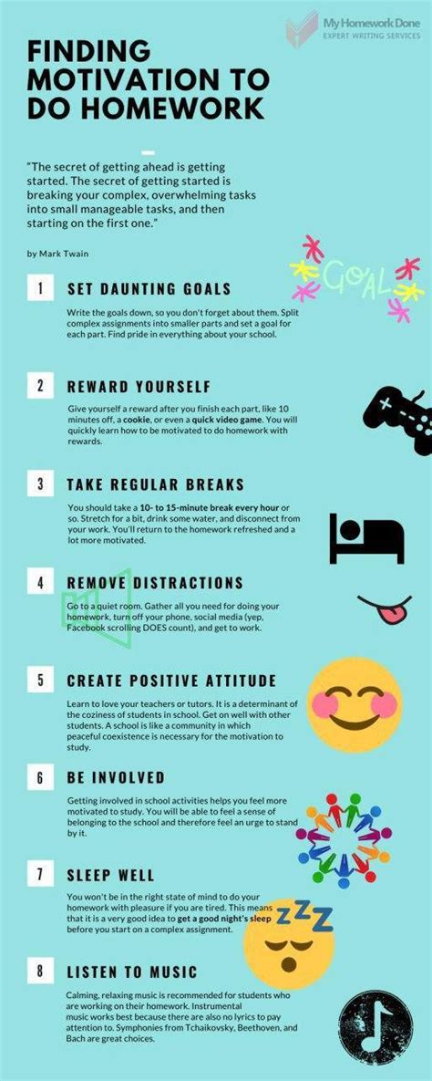 8 Effective Ways To Get Motivated To Do Homework E Learning