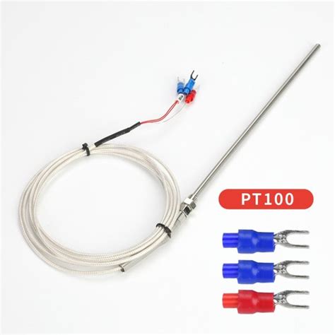 Jual Rtd Pt100 Temperature Sensor Thread M8 Cable 1m Thermocouple Probe Di Lapak Muhammad