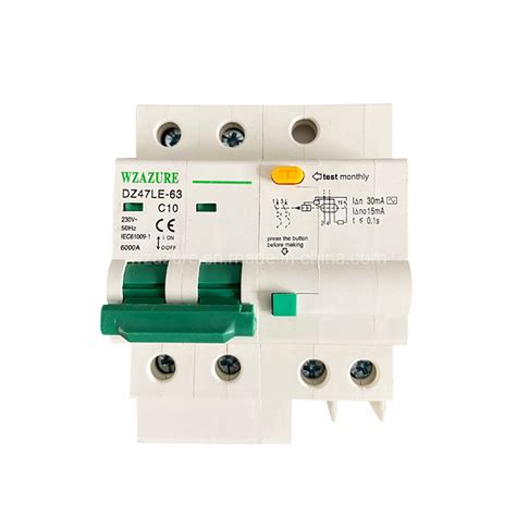 RCCB 2p 63A AC 230V Earth Leakage Residual Current Operated Circuit