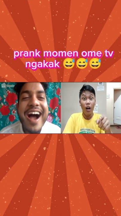 Prank Momen Ome Tv Ngakak Viral Ometv Prank Funnyvideo Shorts