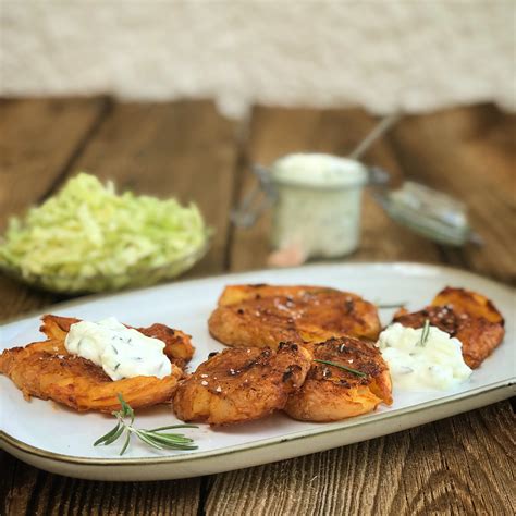 Lauchschnitzel Mit Topfen K Se Laibchen Rezept Veronikas Hofk Che