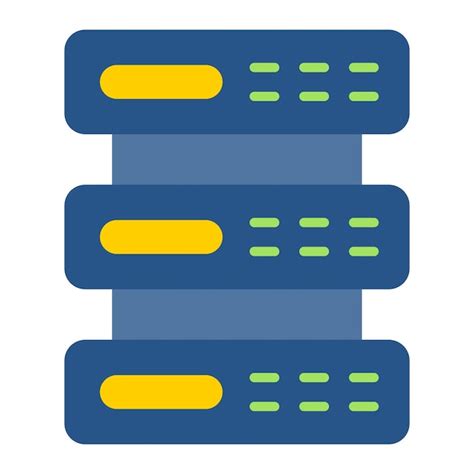 Premium Vector Server Icon