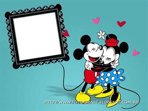 Fotocriart Molduras Do Mickey E Minnie