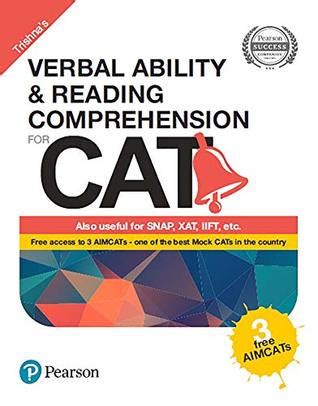 Verbal Ability And Reading Comprehension For CAT By Pearson By Trishna