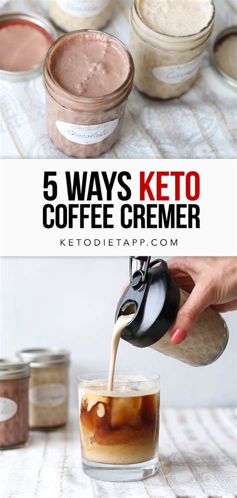 Low-Carb & Keto Coffee Creamer Five Ways | KetoDiet Blog