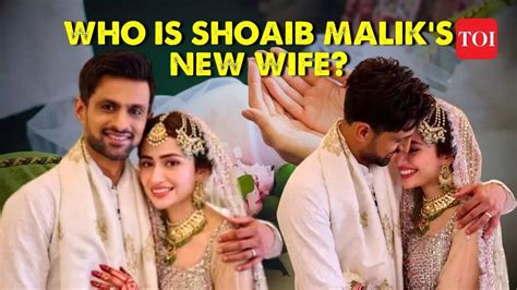 Shoaib Malik Marries Sana Javed A Closer Look At The Pakistani Actress